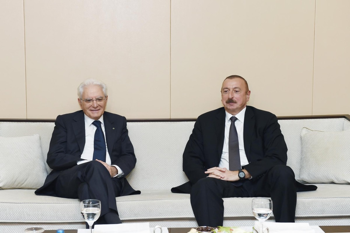 İtaliya Prezidenti İlham Əliyevi təbrik etdi