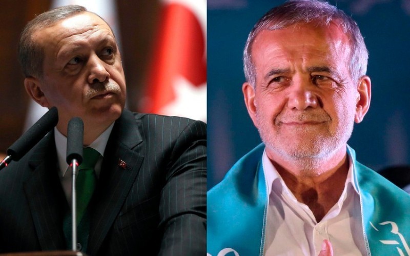 Ərdoğan&nbsp;Pezeşkianla&nbsp;bölgəni&nbsp;müzakirə etdi
