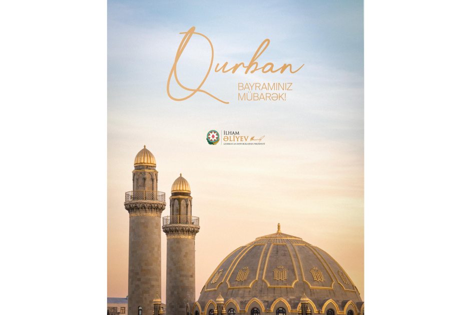 Prezidentdən Qurban bayramı təbriki&nbsp;