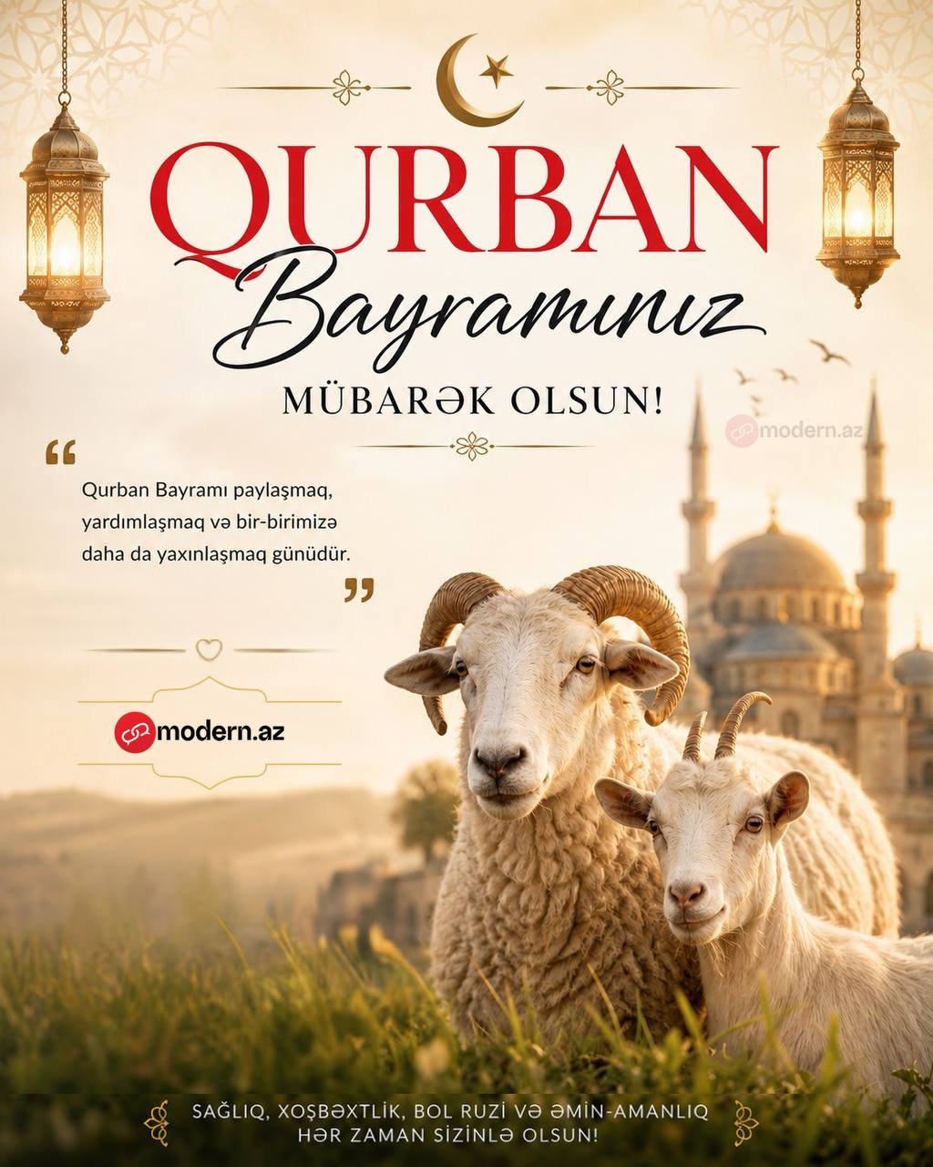 Azərbaycanda Qurban bayramı qeyd edilir