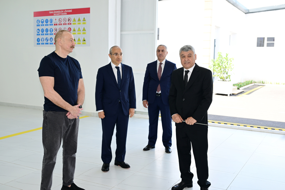 Xocalıda&nbsp;&ldquo;Qarabağ Tekstil Evi&rdquo; MMC istifadəyə verilib