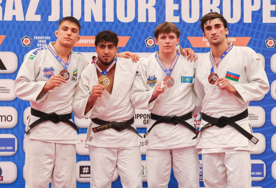 Cüdoçuarımız Avropada 5 medal qazandılar