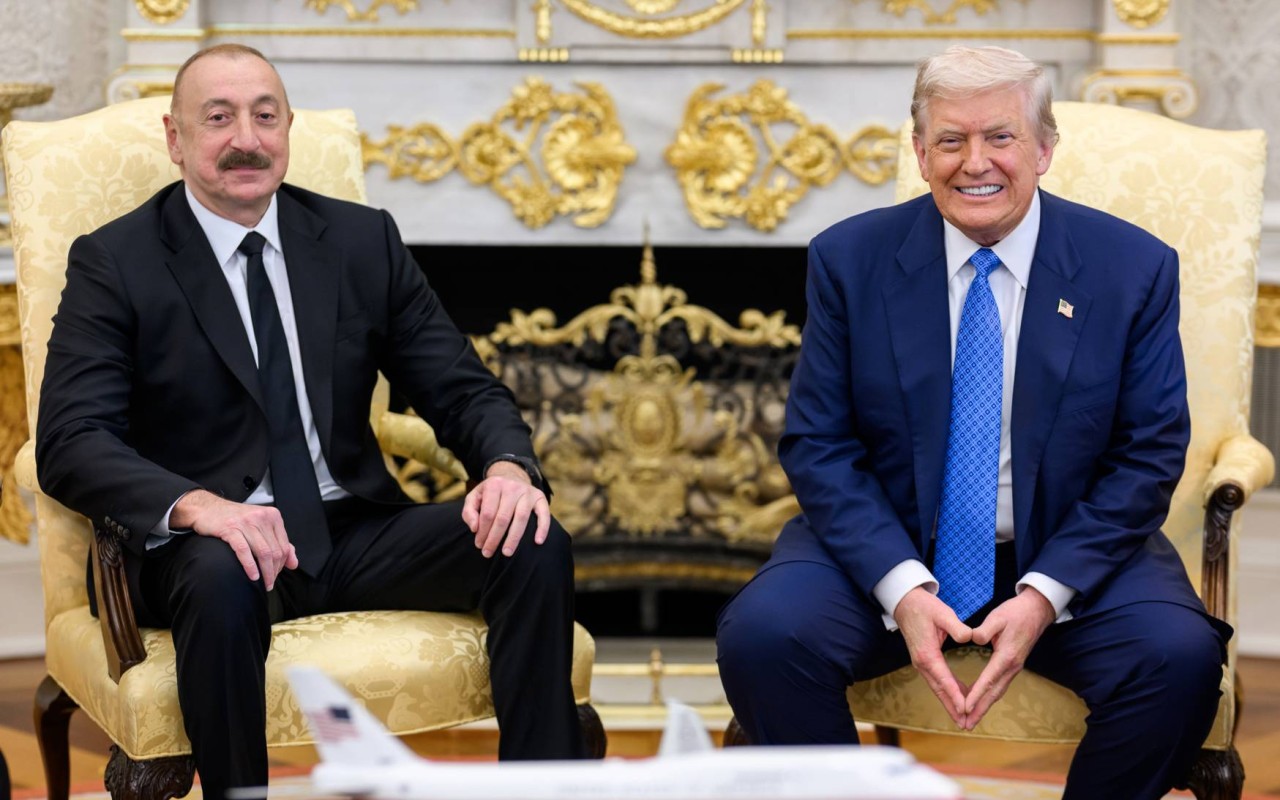 İlham Əliyev Trampa təşəkkür etdi - FOTO