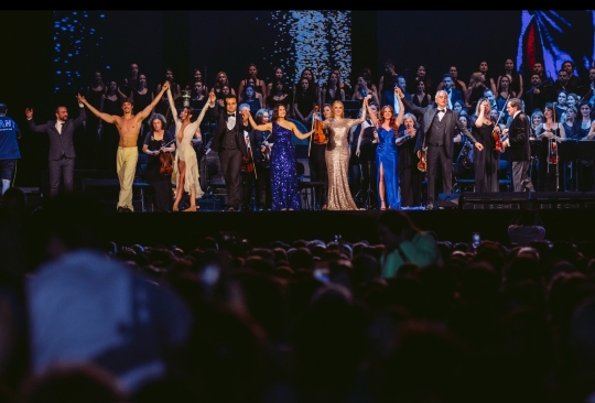 İstanbul bir gecede 140 bin seyirciyi bir araya getirdi