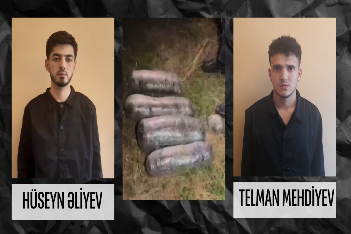 Gənclər 9 kiloqram narkotiklə saxlanıldı