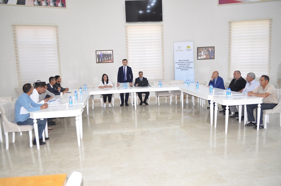 Müharibə iştirakçılarına hüquqi dəstək - FOTO
