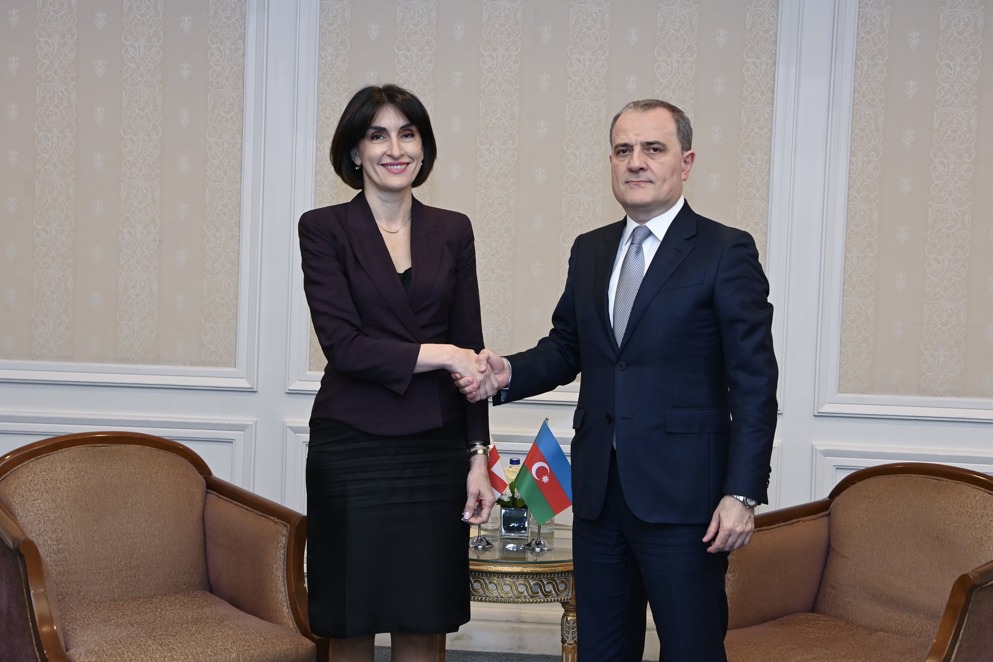 Azərbaycanla Gürcüstanın baş diplomatları görüşdü