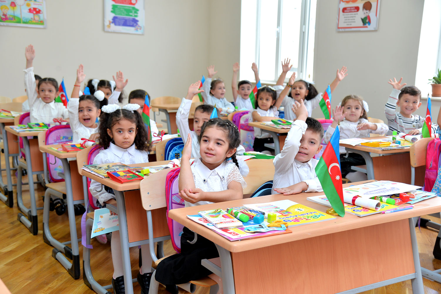 l sinfi bitirən şagirdlərin sayı - RƏSMİ