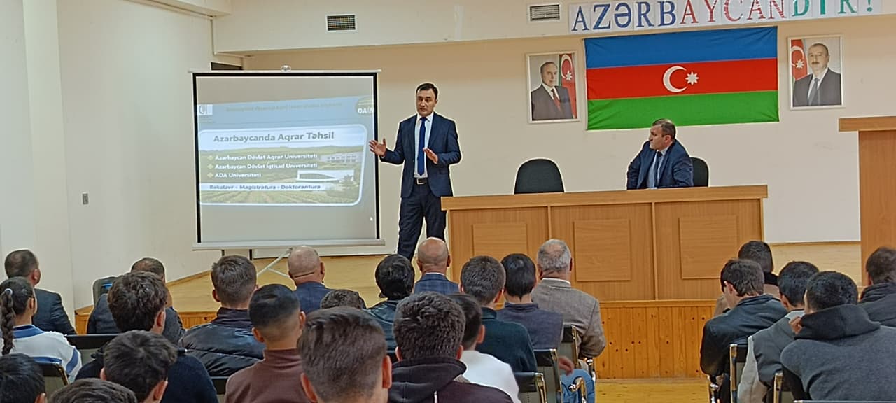 Şagirdlər aqrar təhsilin üstünlükləri ilə tanış oldular - FOTO