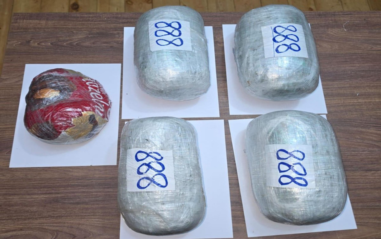 11 kq-dan çox narkotikin ölkəyə keçirilməsinin qarşısı alındı