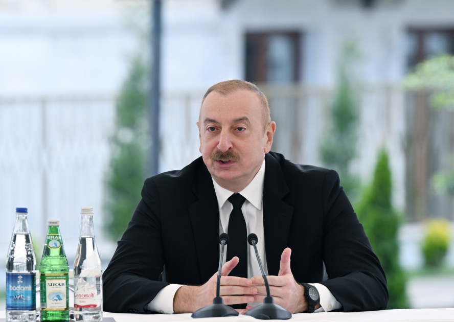 Prezident Şuşadakı konfrans&nbsp;iştirakçılarına müraciət ünvanladı