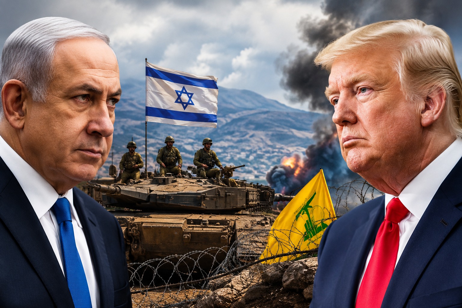 Netanyahu Trampa: Livandan çıxmayacağıq