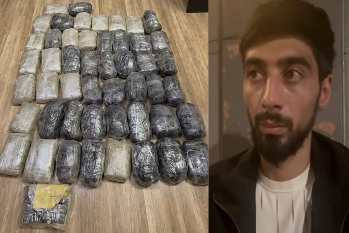 51 kiloqram marixuana ilə yaxalanan gənc həbs olundu