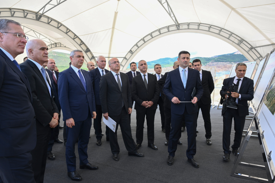 Məmurlar &ldquo;Dəmirli&rdquo; Filiz Emalı Kompleksində - FOTO