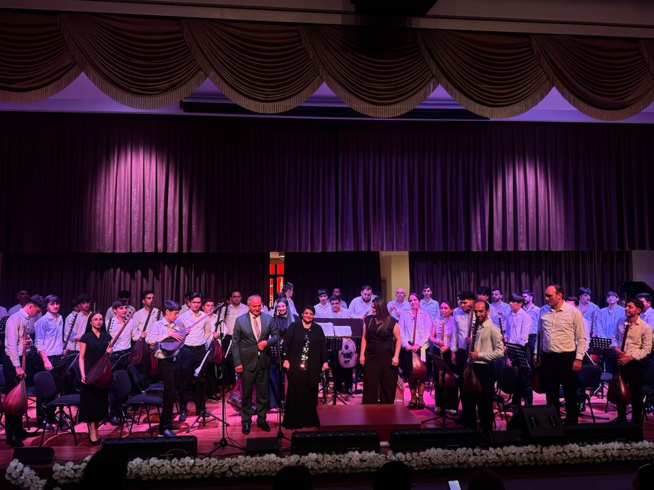 Saz orkestri konsert proqramı keçirilib