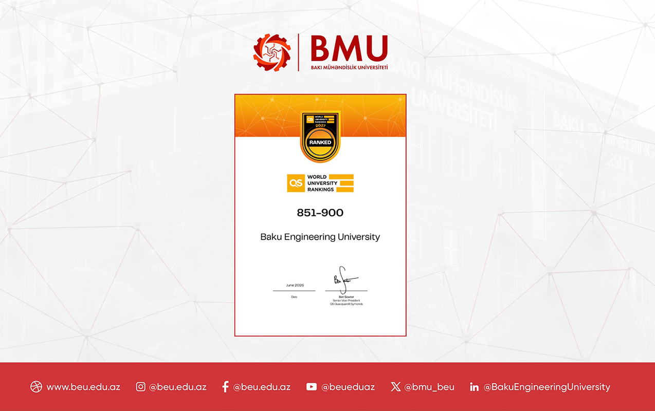 BMU-dan QS reytinqində tarixi nailiyyət - FOTO