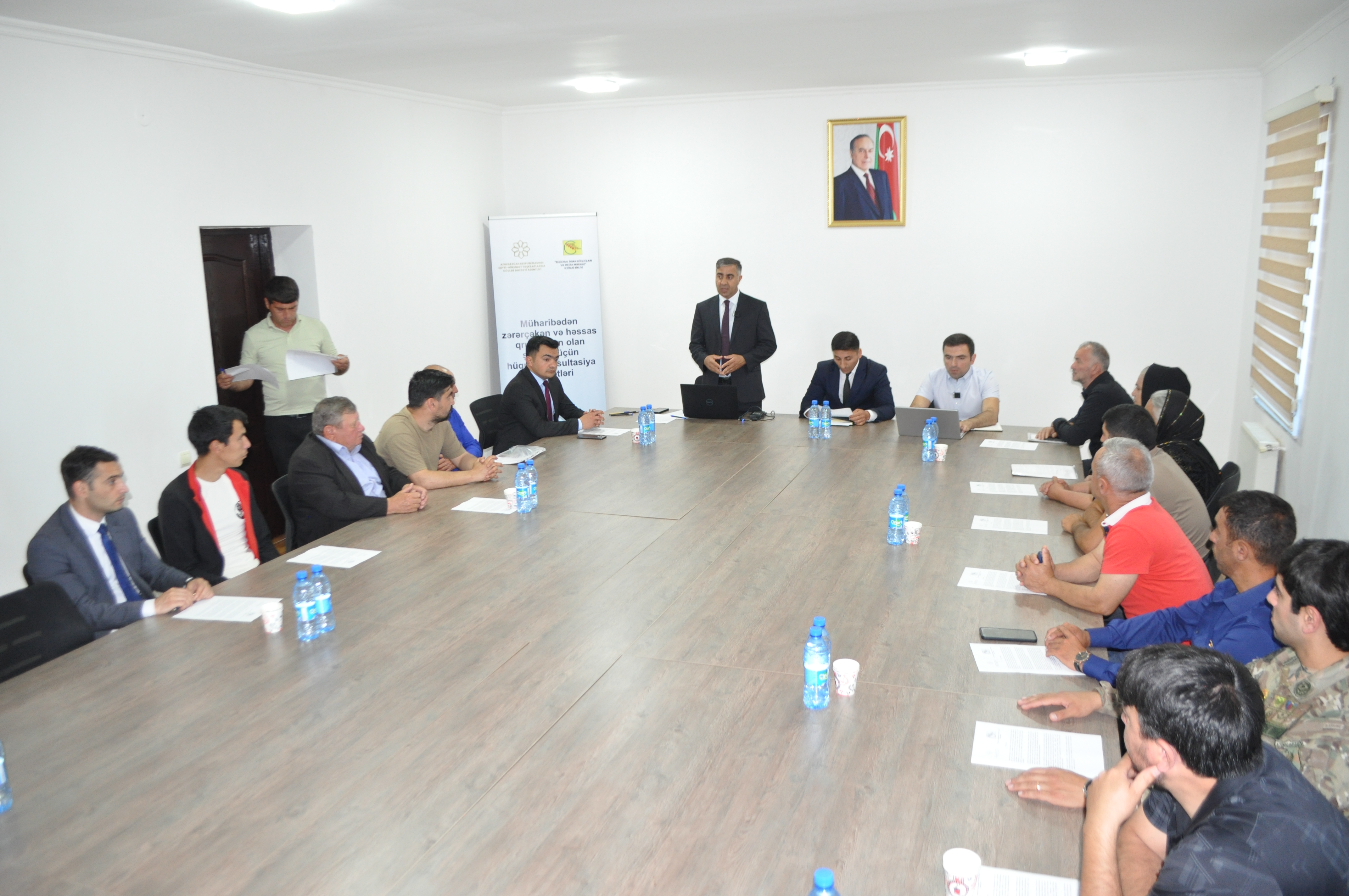 Qobustanda şəhid ailələrinə pulsuz hüquqi yardım göstərildi - FOTO&nbsp;