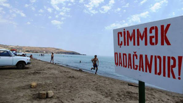Bəzi çimərliklərdən istifadə qadağan edildi