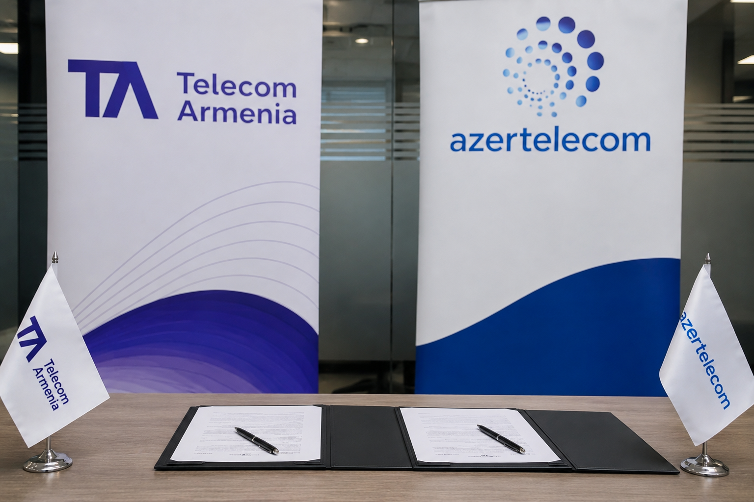 &ldquo;AzerTelecom&rdquo; və &ldquo;Telecom Armenia&rdquo; internet trafikinin tranziti üzrə müqavilə imzaladı