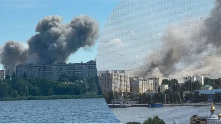 Voronej'e füze saldırıları düzenlendi