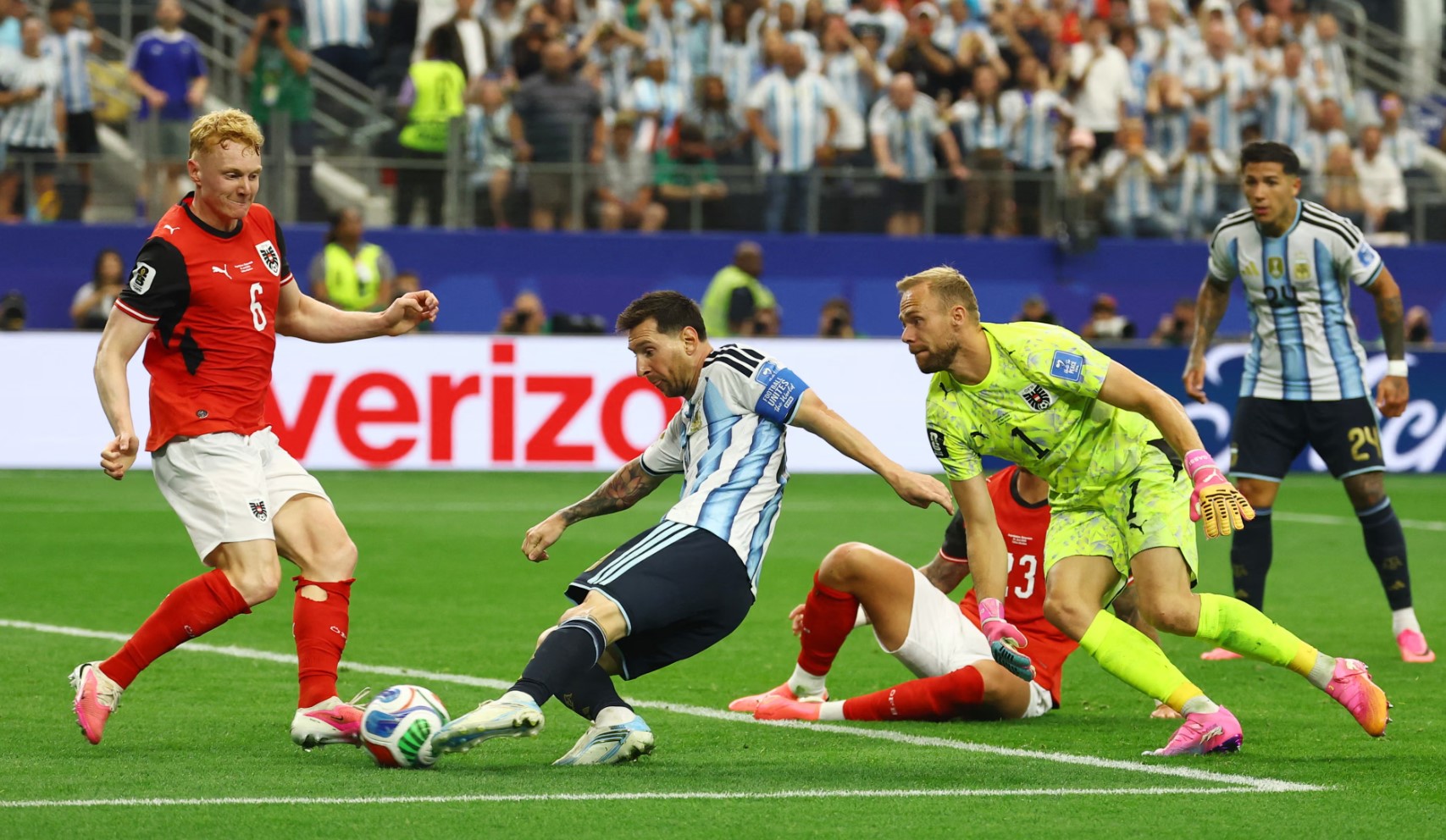 Argentina Avstriyanı məğlub etdi