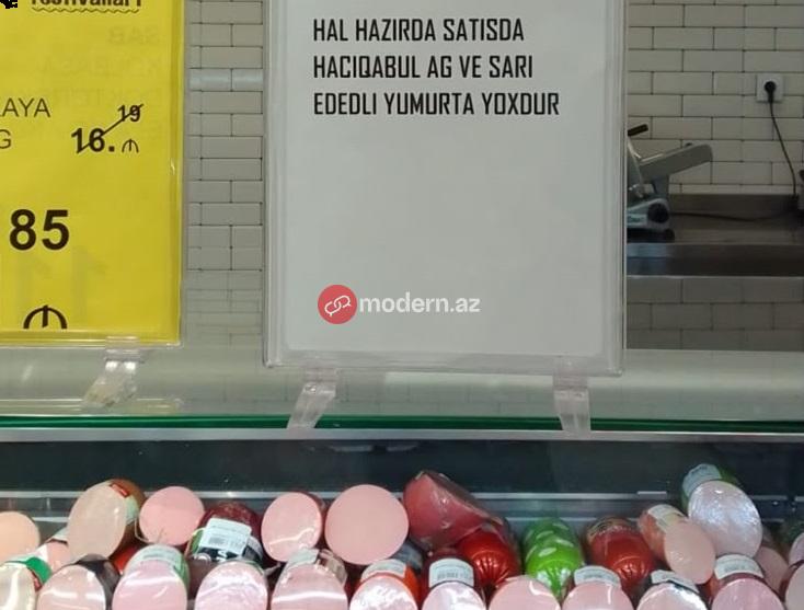 Ölkədə yumurta qıtlığı yarandı - marketlər üsyan etdi