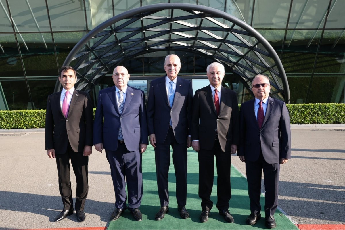 Türkiyə parlamentinin sədri Azərbaycandadır