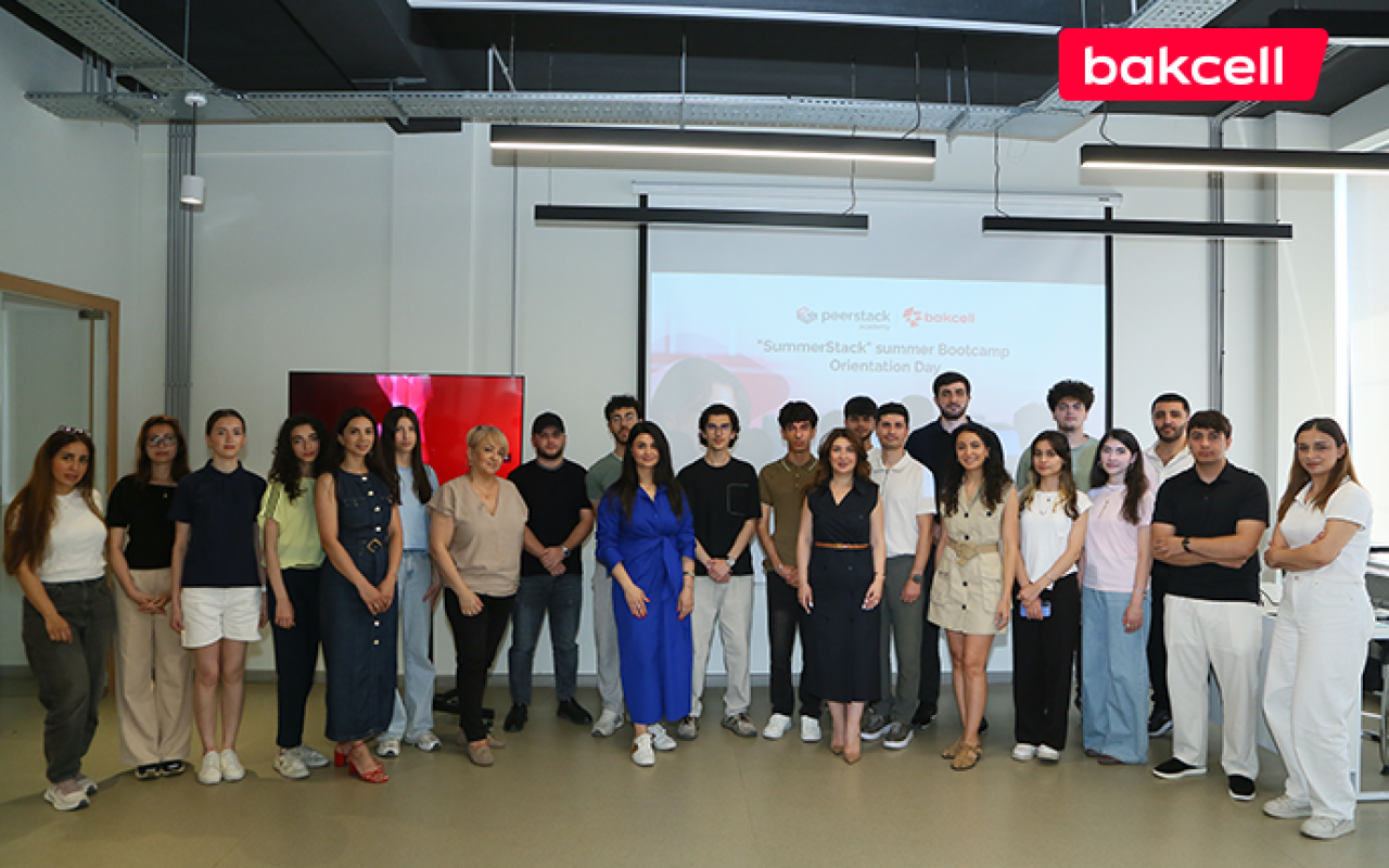 Bakcell-in dəstəyi ilə keçirilən &ldquo;SummerStack Bootcamp&rdquo;&nbsp;başladı - FOTOLAR