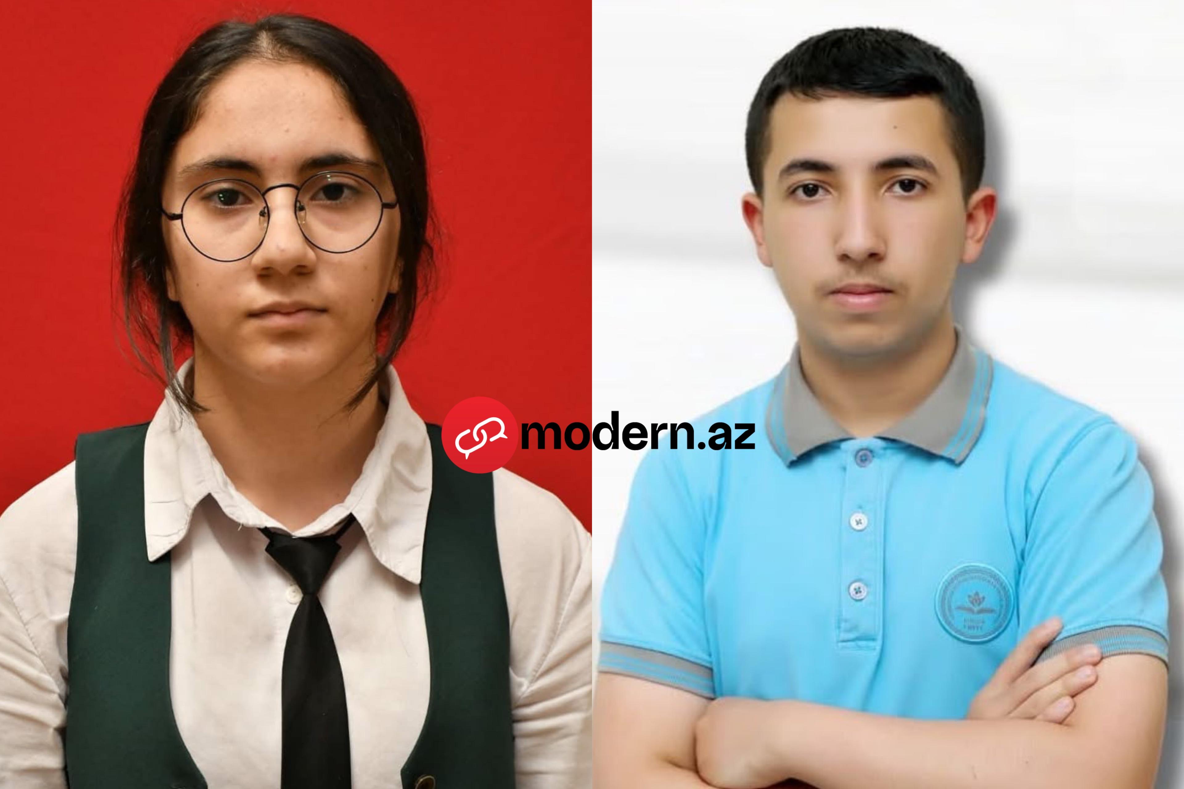 İmtahanda ən yüksək nəticə göstərənlər - FOTO