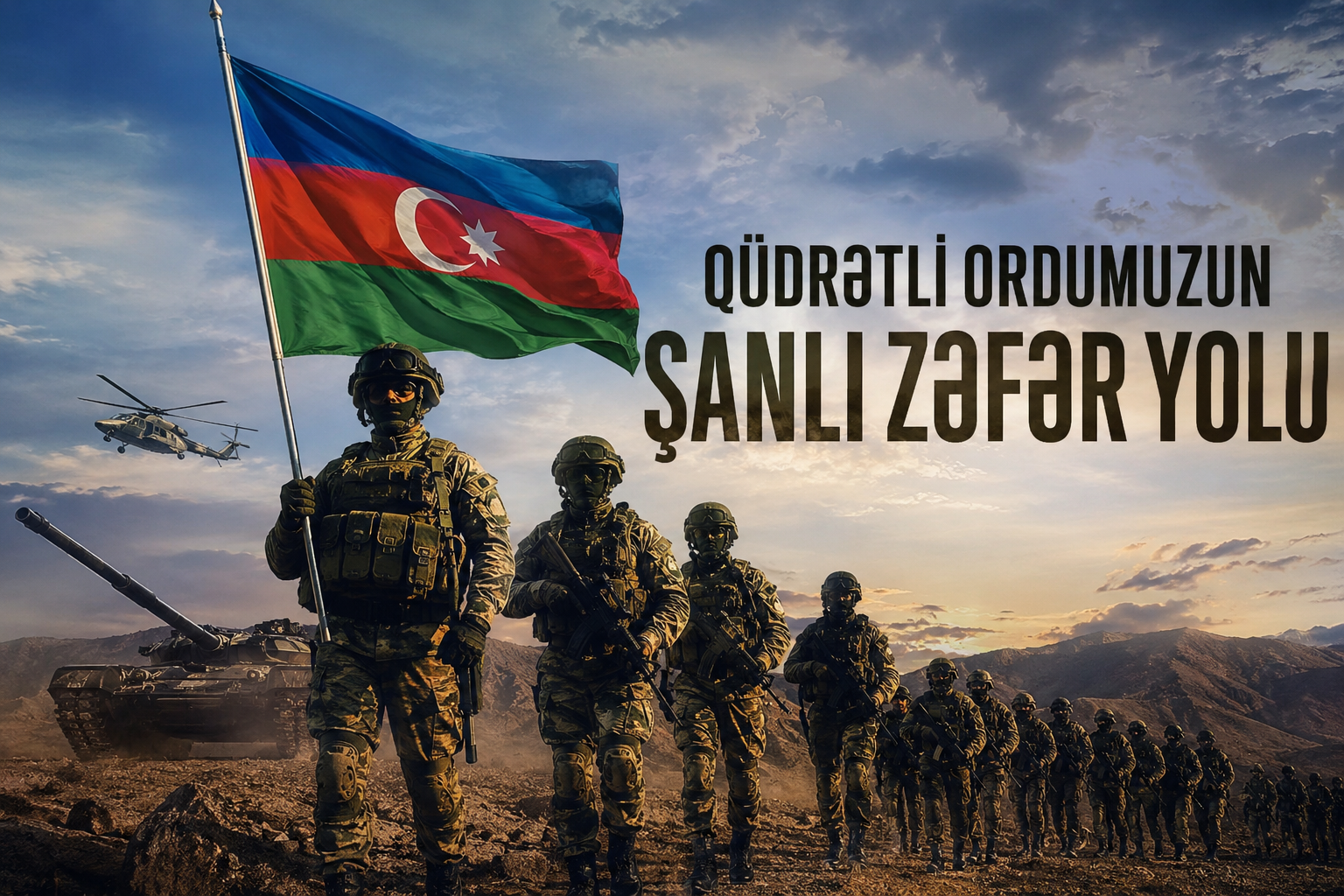 Qüdrətli Ordumuzun Şanlı Zəfər Yolu