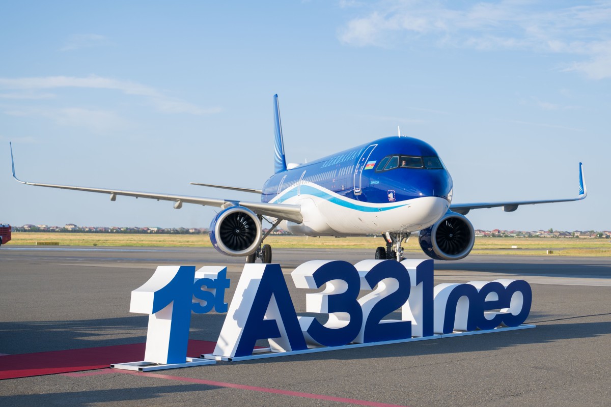 AZAL təyyarə parkına ilk yeni nəsil &ldquo;Airbus A321neo&rdquo;nu əlavə etdi