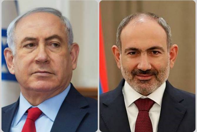 Paşinyan "erməni soyqırımı"nı tanıyan Netanyahuya ETİRAZ ETDİ