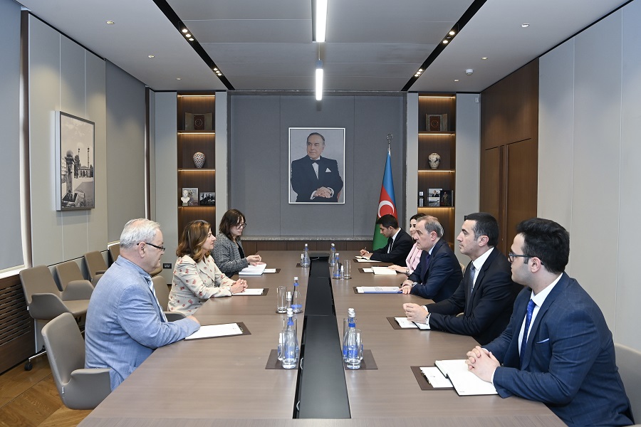 Ceyhun Bayramov Bombergerlə görüşüb
