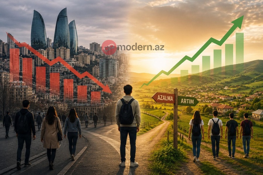Gənclərin ən çox və ən az yaşadığı rayonlar -&nbsp;TAM SİYAHI