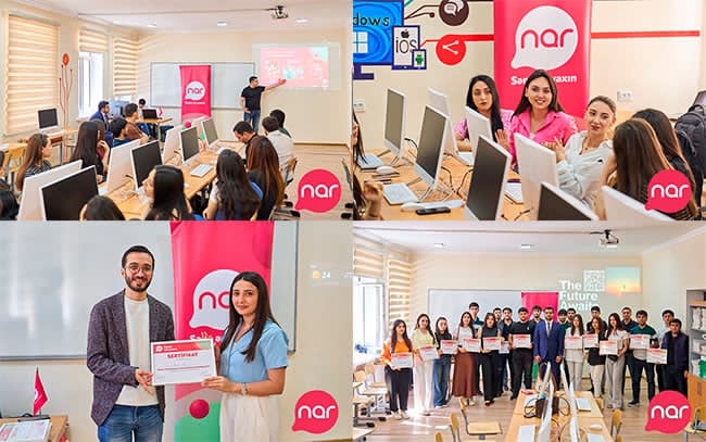 &ldquo;Nar&rdquo; Gəncədə təlim keçirir