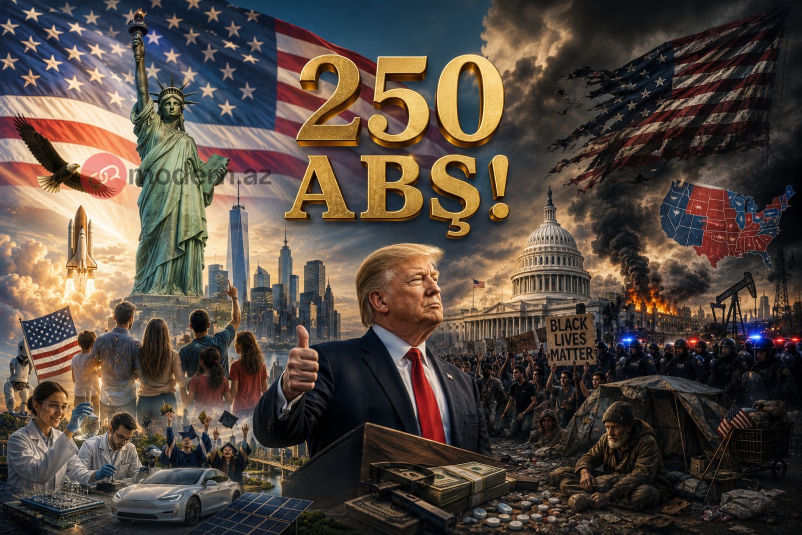 250 yaşın mübarək, ABŞ!