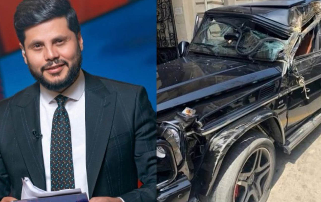 Zaur Kamal qəzaya düşdü