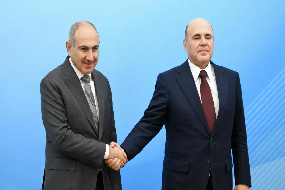 Paşinyan Rusiyanın&nbsp;Baş naziri ilə görüşəcək