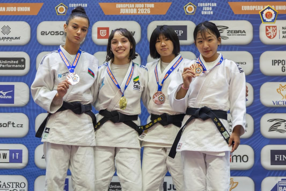 Cüdoçularımız Avropa Kubokunu 9 medalla tamamladılar