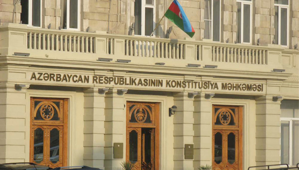 Konstitusiya Məhkəməsi Milli Məclisə tövsiyə verib