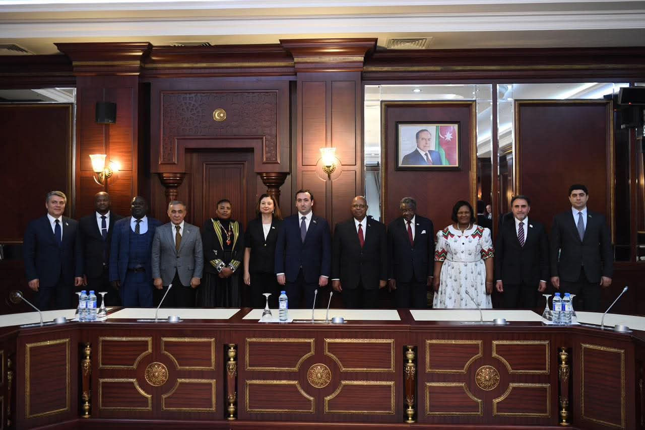 Mahir Süleymanlı Zimbabvedən gələn nümayəndə heyətini qəbul edib