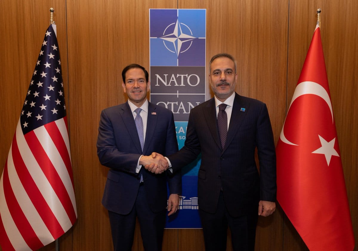 NATO sammiti: Hakan Fidan Marko Rubio ilə görüşdü