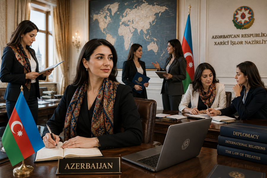 Azərbaycan diplomatiyasında qadınların payı