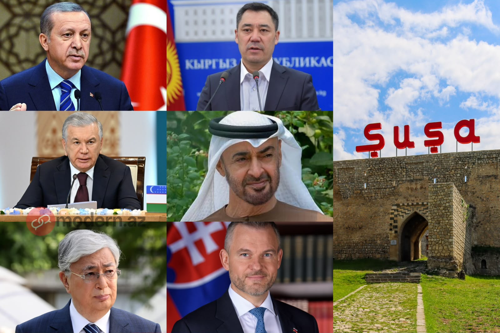 Şuşaya hansı dövlət başçıları gəlib? -&nbsp;TAM SİYAHI