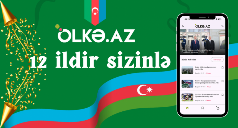 Ölkə.az saytı 12 yaşını qeyd edir