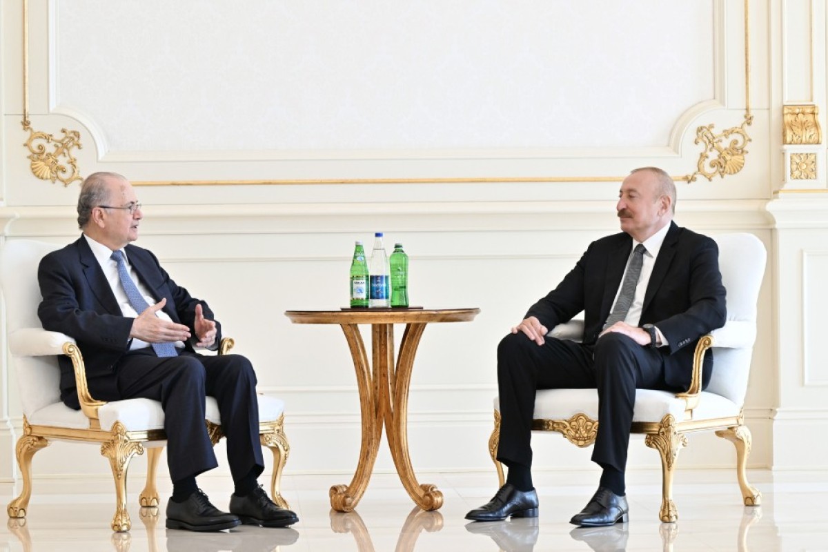 İlham Əliyev Fələstinin Baş nazirini qəbul edib