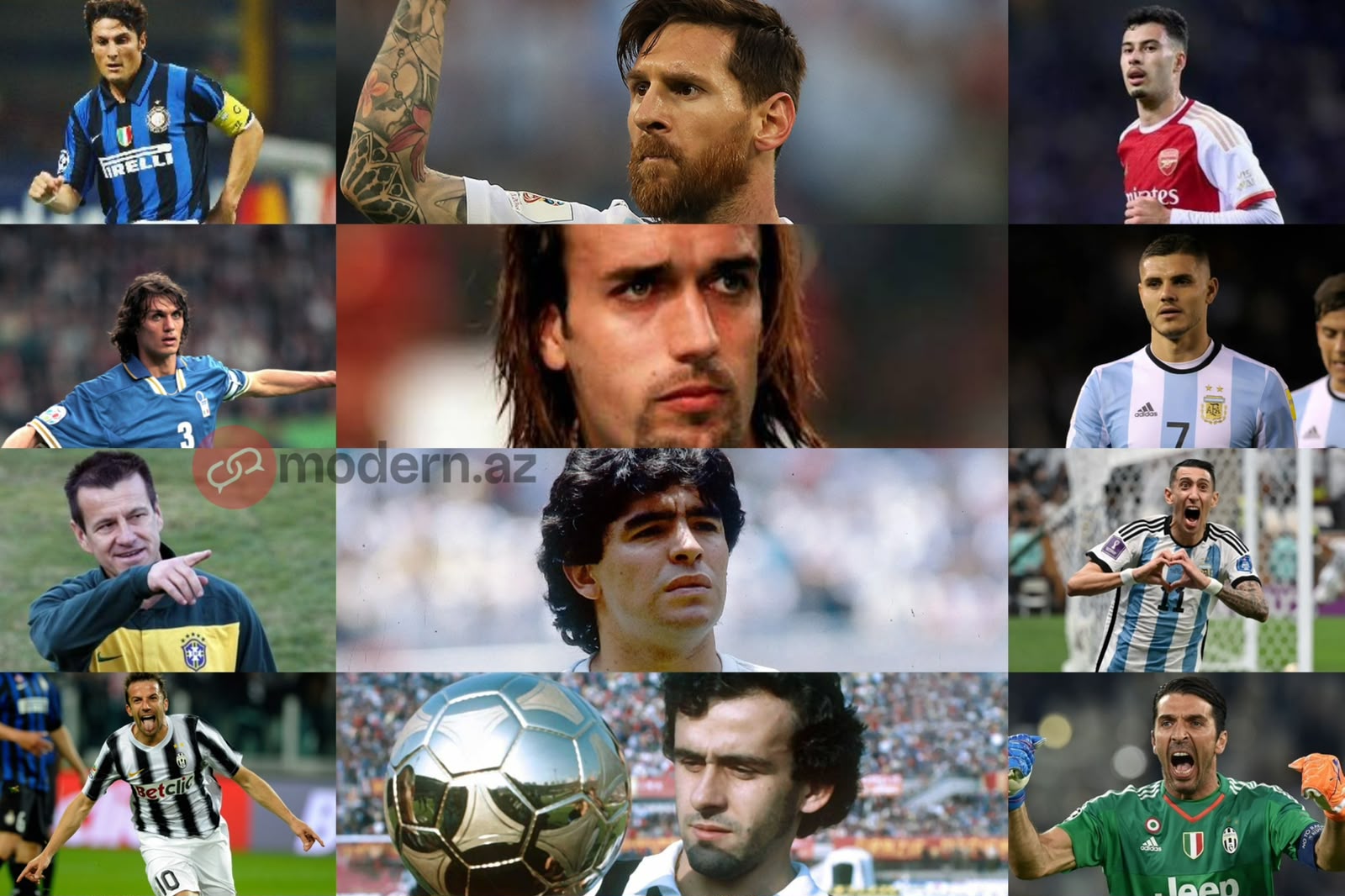 Futbol tarixinin ən böyük ulduzları italyan əsillidir...