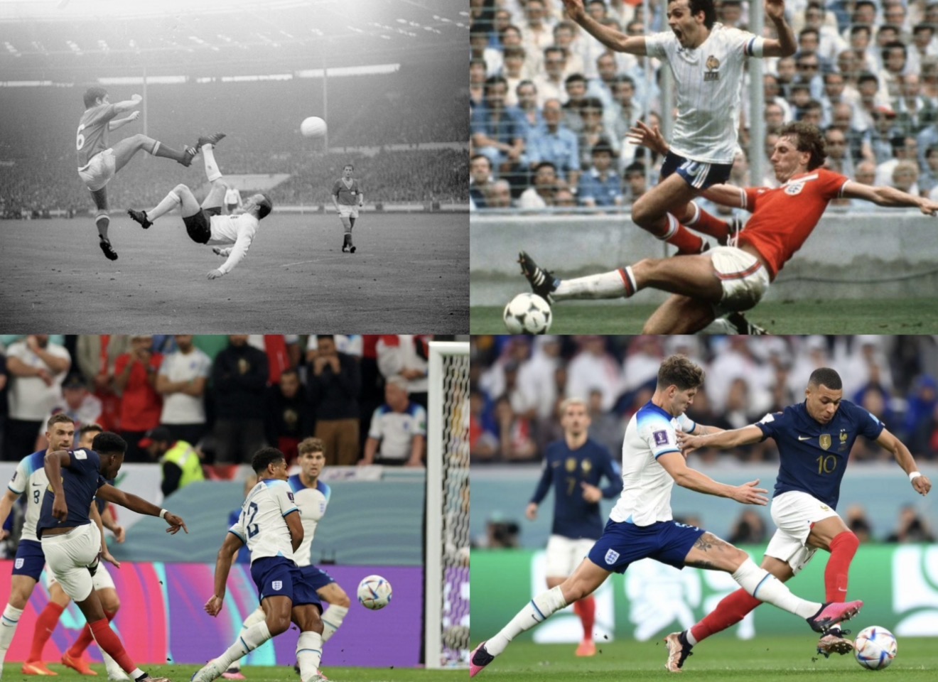 DÇ-da İngiltərə &ndash; Fransa: Futbol tarixinə düşən qarşılaşmalar