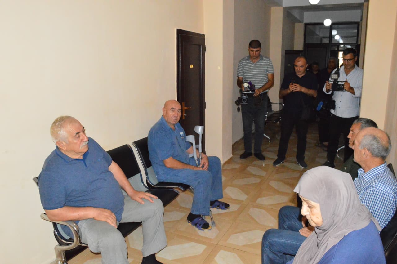 Şəhid ailələri və qazilər Naftalanda müalicə alır - FOTO