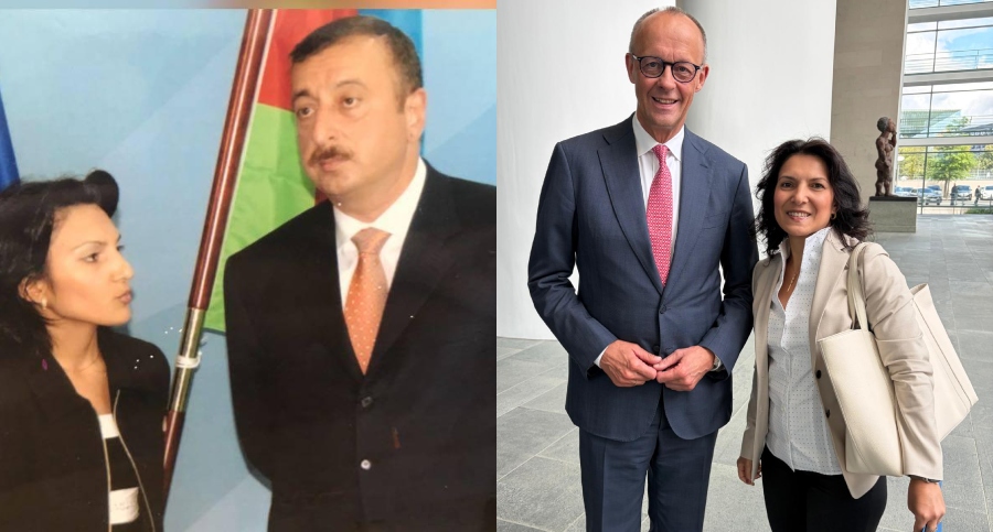 Almaniyada&nbsp;İlham Əliyevin çıxışını azərbaycanlı tərcümə edib
